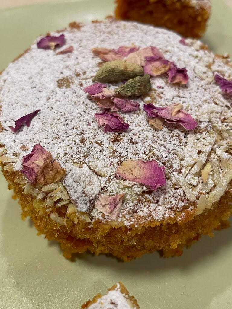 Sfouf Cake Recipe featuring ASB's Turmeric Latte Mix – Aromatic Spice Blends