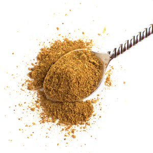  Aromatic Spice Blends Persian Advieh spice blend closeup on spoon