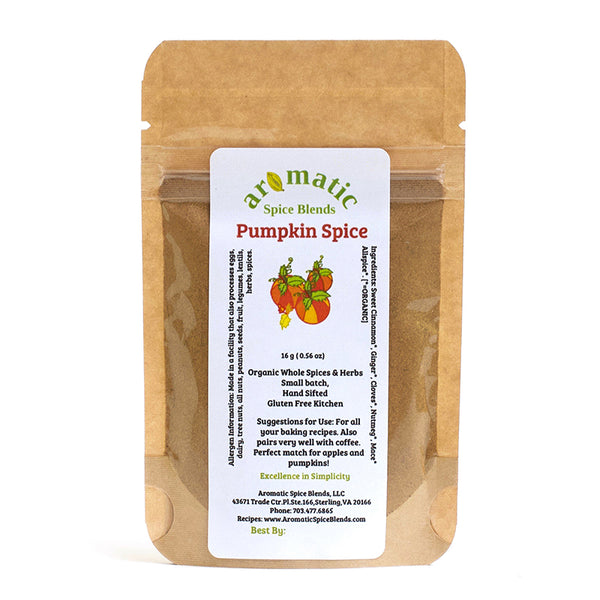 Aromatic Spice Blends Pumpkin spice blend package
