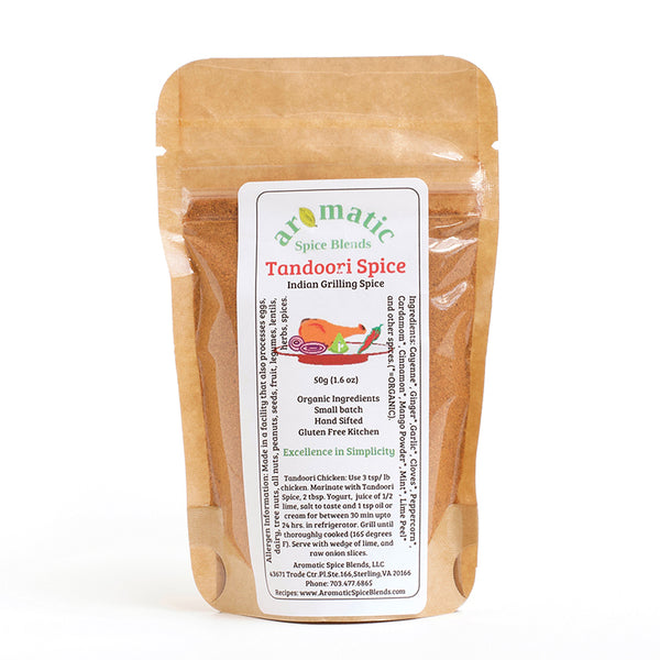 Aromatic Spice Blends Tandoori spice blend package