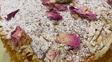 Sfouf Cake Recipe featuring ASB's Turmeric Latte Mix