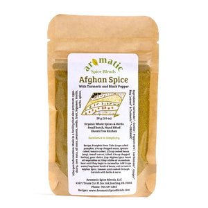 Aromatic Spice Blends Afghan spice blend package