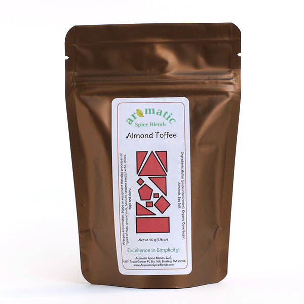 Package of Aromatic Spice Blends Almond Toffee