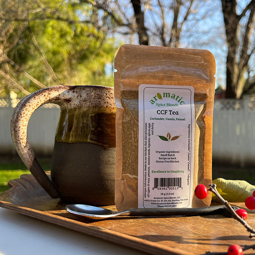 CCF Tea - Ayurvedic, Digestive Support, Caffeine-free – Aromatic Spice ...