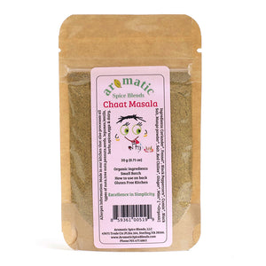 Aromatic Spice Blends Chaat Masala spice blend package