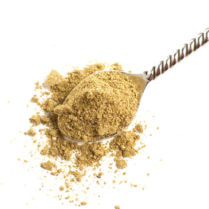  Aromatic Spice Blends Chaat Masala blend closeup on spoon