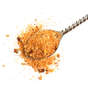  Aromatic Spice Blends Chicken Tenders Rub spice blend closeup on spoon