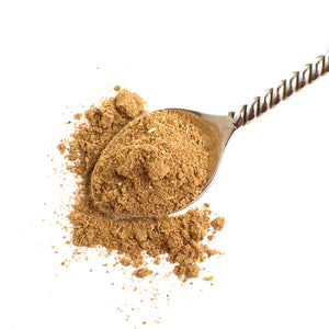  Aromatic Spice Blends Coffee and Dessert spice blend closeup on spoon