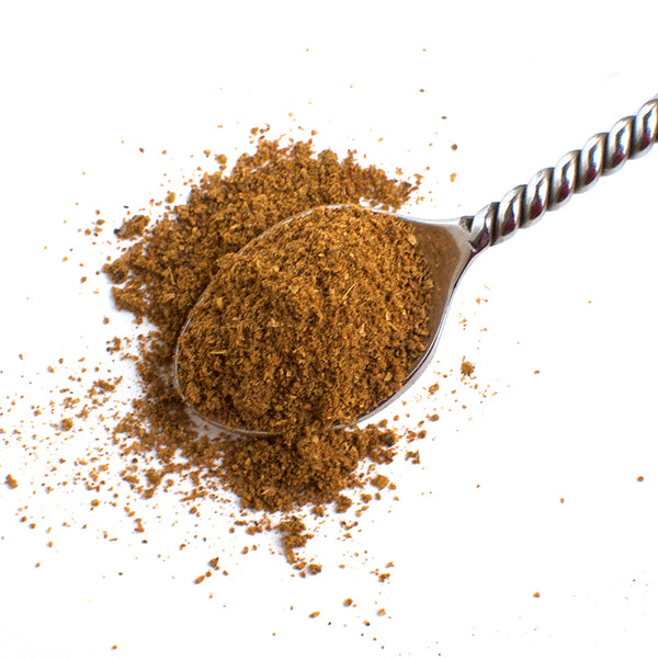  Aromatic Spice Blends Kebab spice blend closeup on spoon