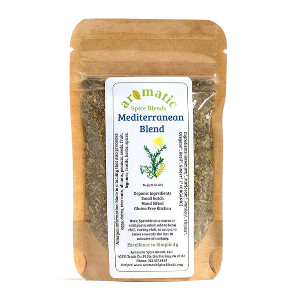 Organic Mediterranean Herb and Spice Blend Seasoning – Aromatic Spice Blends