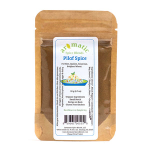Aromatic Spice Blends Pilaf spice blend package