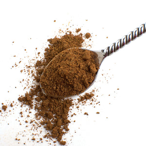  Aromatic Spice Blends Pilaf spice blend closeup on spoon
