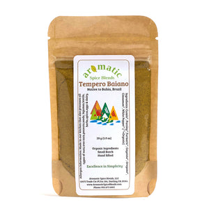 Aromatic Spice Blends Tempero Baiano spice blend package